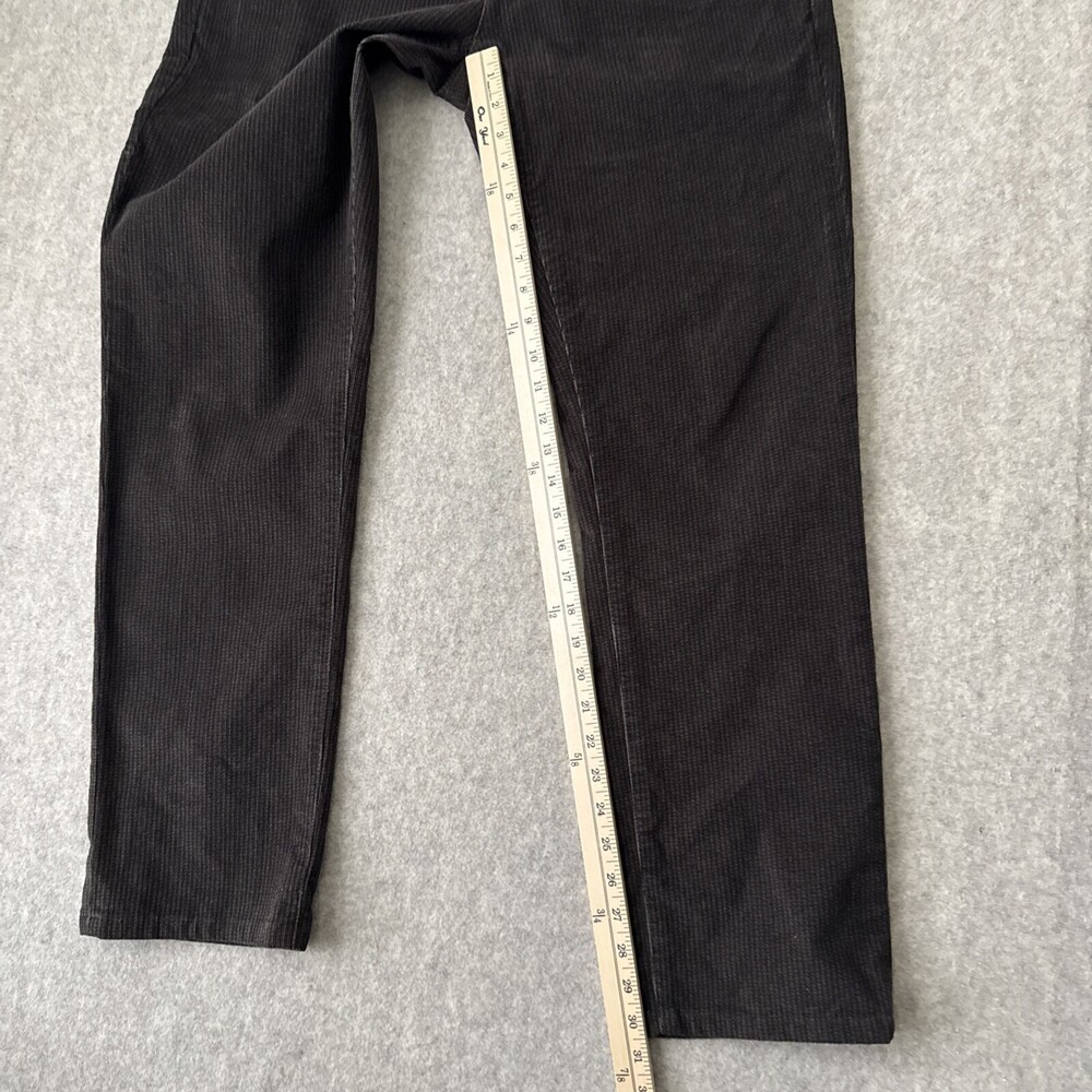 AG Marshall Corduroy Trouser Mens 33x31 Brown Slim Fit - Picture 8 of 16
